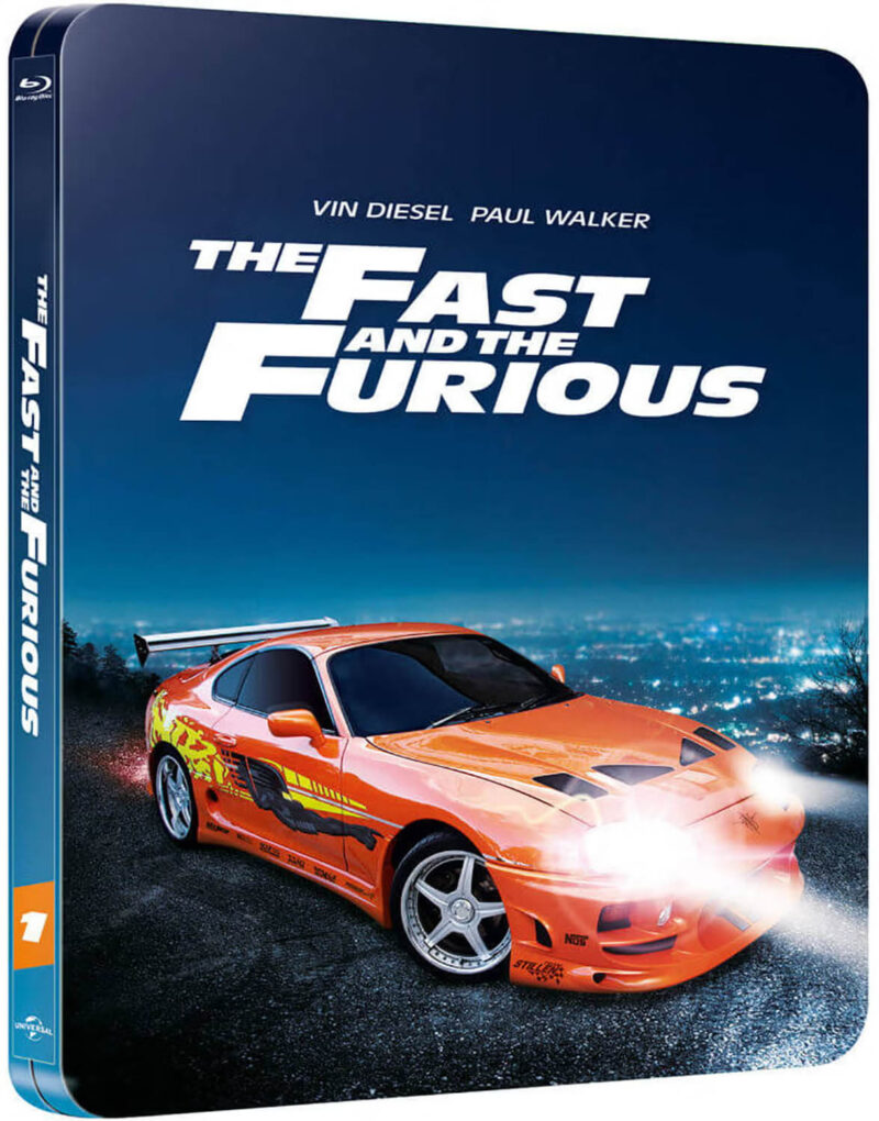 The Fast and the Furious (Бързи и яростни) Blu-Ray Steelbook