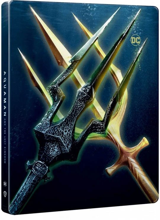 Aquaman and the Lost Kingdom (Аквамен и изгубеното кралство) Blu-Ray Steelbook