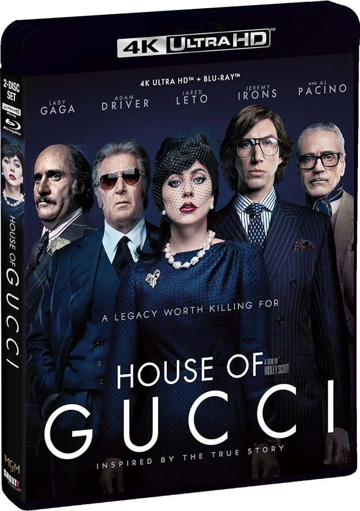 House of Gucci (Домът на Gucci) 4K Ultra HD + Blu-Ray