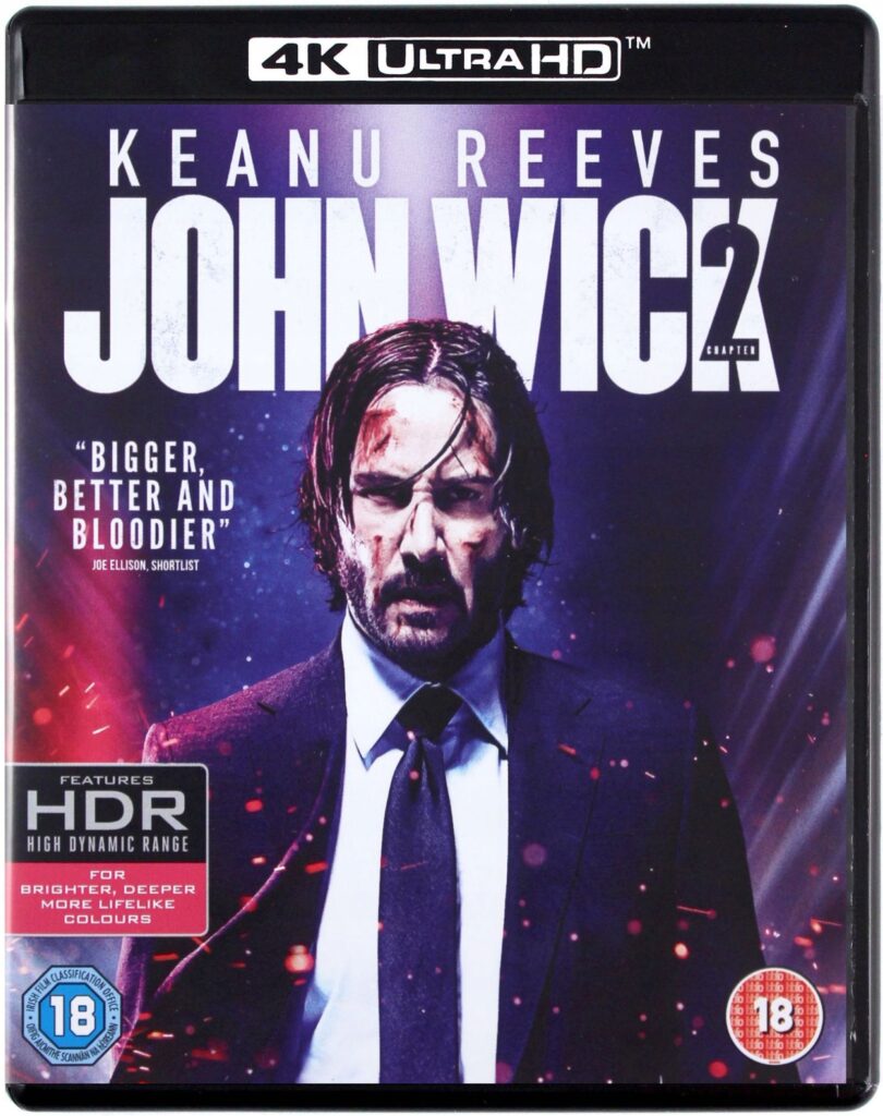 John Wick: Chapter 2 (Джон Уик 2) 4K ULTRA HD + Blu-Ray