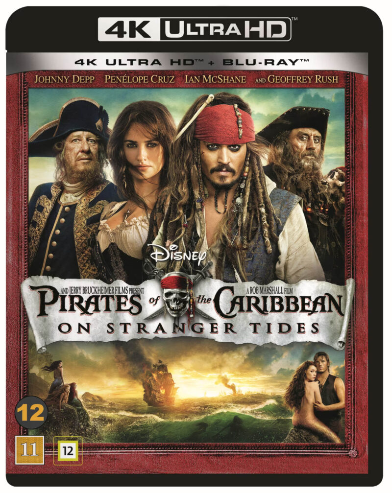 Pirates of the Caribbean: On Stranger Tides (В непознати води) 4K ULTRA HD + Blu-Ray