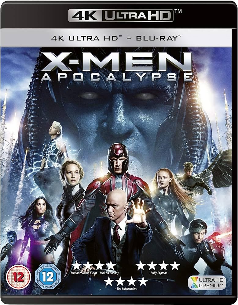 X-Men: Apocalypse (Х-Мен: Апокалипсис) 4K Ultra HD + Blu-Ray