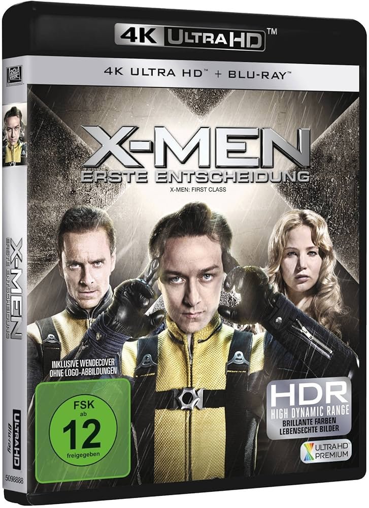 X-Men: First Class (Х-Мен: Първа вълна) 4K Ultra HD + Blu-Ray