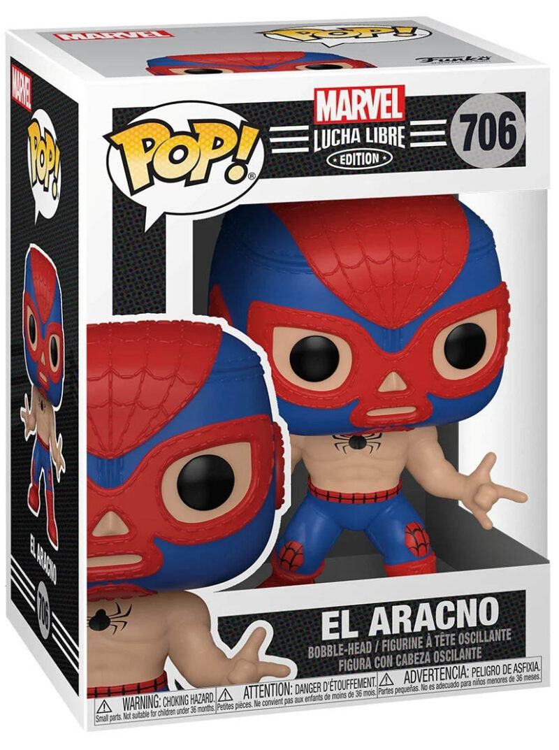 Фигура Funko POP! Marvel: Luchadores - Spider-Man