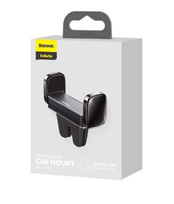 Автомобилна стойка за телефон Baseus Car Phone Holder For Air Vent Черна