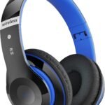 Безжични слушалки Lankey S9 Sound Wireless Bluetooth Over-Ear Headphones Black Blue