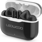 Безжични слушалки Ledwood Capella Wireless Stereo Bluetooth 5.2 In-Ear Headphones Super Bass Черни