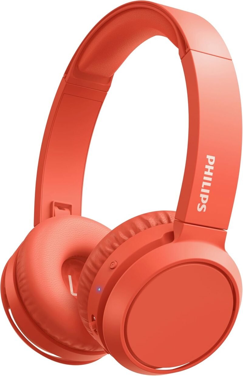 Безжични слушалки Philips TAH4205RD Wireless Headphones Red