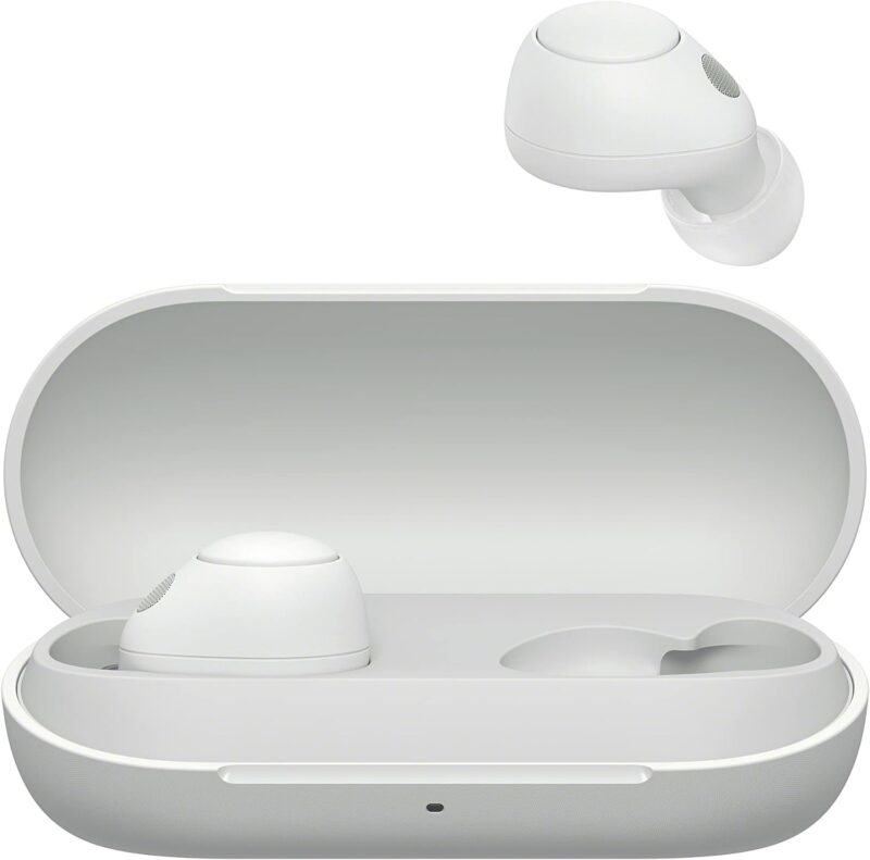 Безжични слушалки Sony WF-C700N IPX4 Truly Wireless Headphones Elderberry White