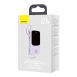 Външна батерия Baseus Qpow Powerbank 10000mAh USB Type-C 22.5W Quick Charge Purple