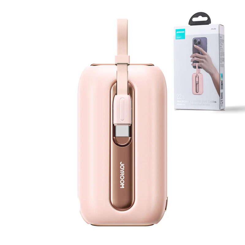 Външна батерия JOYROOM Power Bank 10000mAh JR-L012 22.5W Mini Розова