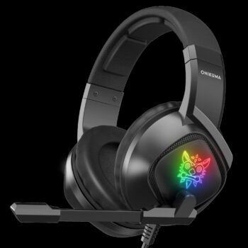 Геймърски слушалки ONIKUMA K19 Professional Gaming Headphone with RGB LED Черни