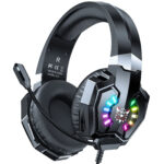 Геймърски слушалки ONIKUMA X32 Gaming Headset with Flexible Mic LED Lights