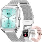 Дамски смарт часовник DEKELIFE Smart Watch 1,57 Phone Function Silver