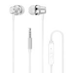 Жични слушалки с микрофон Dudao X10 Pro in-ear headphones 3.5mm Mini Jack Бели