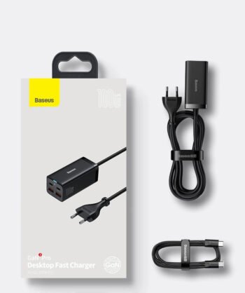 Зарядно за 220V Baseus GaN3 Pro fast universal GaN Charger 2 x USB Type C 2 x USB 100W