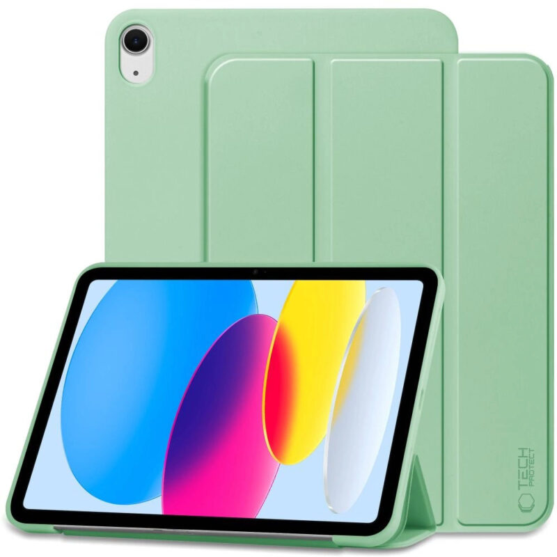 Калъф за таблет Tech-protect SmartCase iPad 10.9" 2022 Light Green