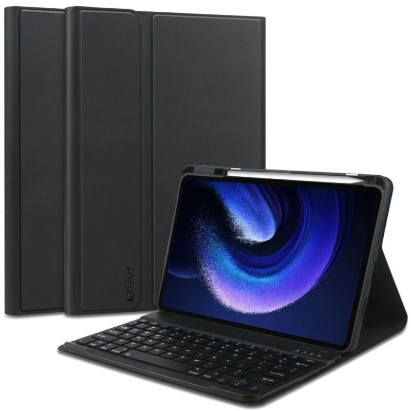 Калъф за таблет + Клавиатура Tech-protect Sc Pen Xiaomi Pad 6, 6 Pro Black