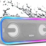 Преносима тонколона DOSS SoundBox Pro+ Bluetooth Speaker IPX6 24W Dual Bass Grey