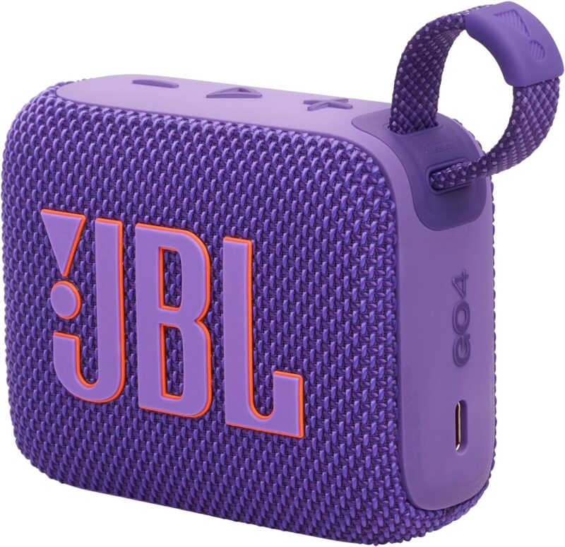 Преносима тонколона JBL GO4 Bluetooth Speaker Purple