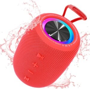 Преносима тонколона SENXINGYAN Bluetooth Speaker 20W FM Radio IPX6 Red