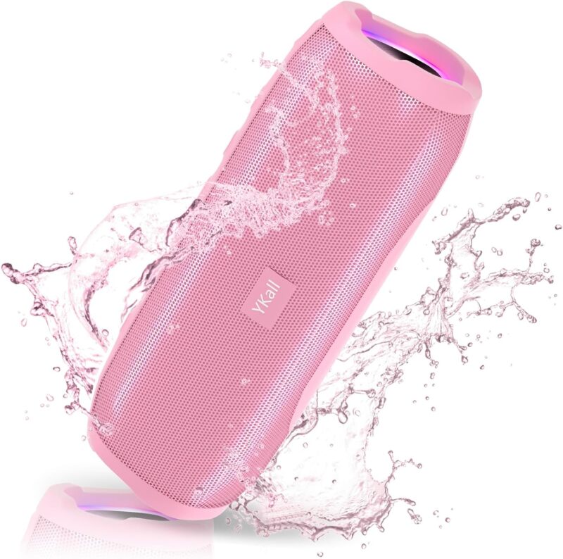 Преносима тонколона Ykall Bluetooth Speaker 20W FM Radio IPX6 Pink