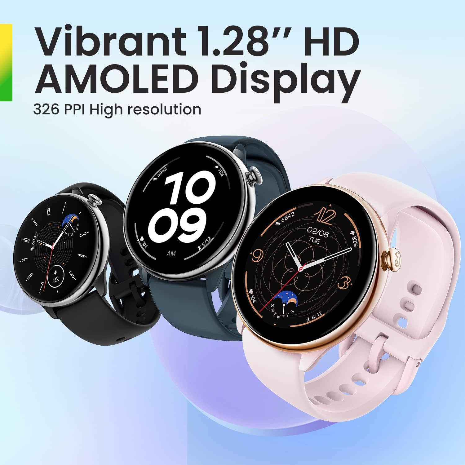 Смарт часовник Amazfit GTR Mini Smart Watch 1,28 Phone Function Dual Band GPS Misty Pink