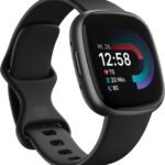 Смарт часовник Fitbit Versa 4 by Google Smart Watch 1,58 Inch Phone Function Black