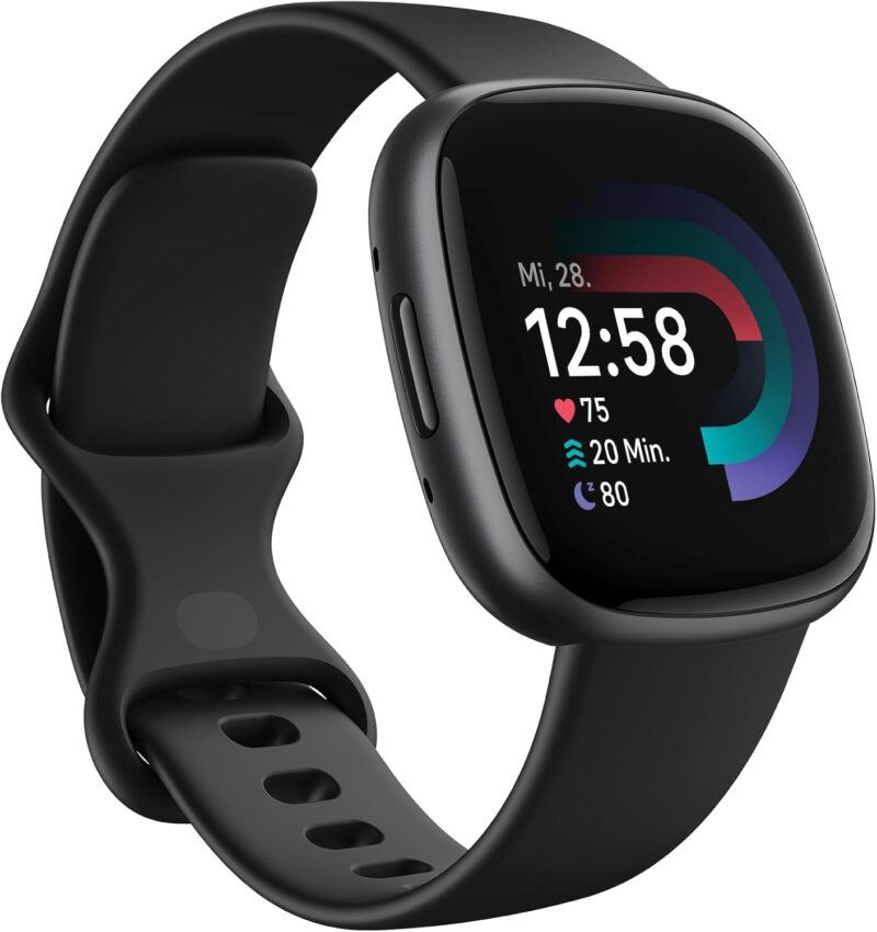 Смарт часовник Fitbit Versa 4 by Google Smart Watch 1,58 Inch Phone Function Black