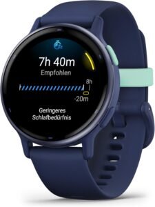 Смарт часовник Garmin Vivoactive 5 GPS Smart Watch 1.2 Inch AMOLED Captain’s Blue