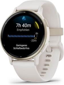 Смарт часовник Garmin Vivoactive 5 GPS Smart Watch 1.2 Inch AMOLED Cream Gold