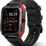 Смарт часовник KOSPET TANK M2 Men’s Smart Watch 1,85 Phone Function Red