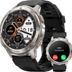 Смарт часовник KOSPET TANK T3 Men’s Smart Watch 1.43 AMOLED Phone Silber