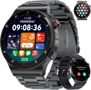 Смарт часовник LIGE SML2-F PRO Men’s Smart Watch 1,43 Amoled Phone Function Black