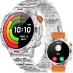 Смарт часовник LIGE ST19 Military Men's Smart Watch 1,43 Amoled Phone Function Silver