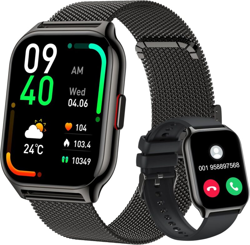 Смарт часовник Narcid Smart Watch 2 Inch IP68 Black