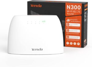 4G LTE Рутер Tenda 4G03 4G LTE Router CAT4 150-300Mbps 2.4 GHz