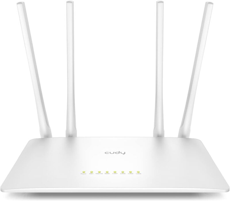 Безжичен рутер Cudy WR1200 AC1200 Dual-Band Gigabit WLAN Router