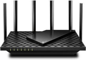 Безжичен рутер TP-Link Archer AX73 Wi-Fi 6 4804 Mbps 5 GHz WLAN Router