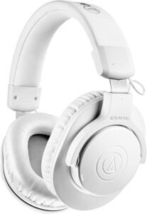 Безжични слушалки Audio-Technica ATH-M20xBT Wireless Headphones White