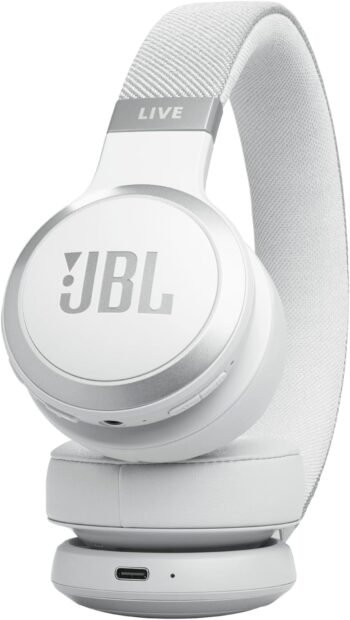 Безжични слушалки JBL Live 670NC Wireless On-Ear Bluetooth Headphones White