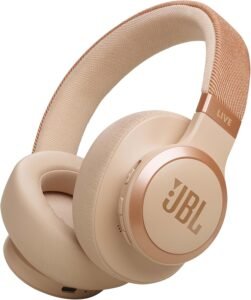 Безжични слушалки JBL Live 770NC Wireless On-Ear Bluetooth Headphones Sandstone