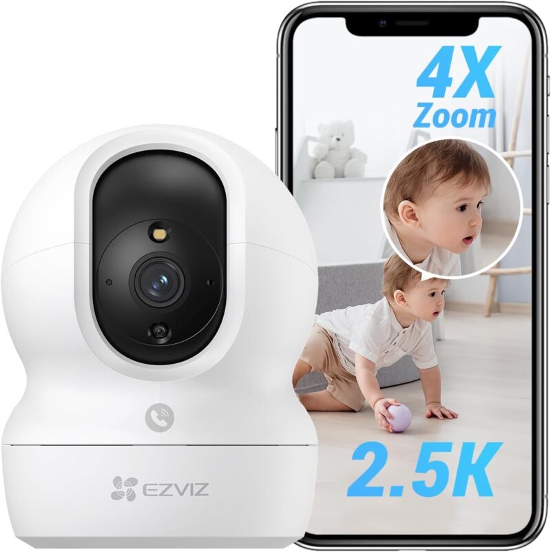 Вътрешна камера за наблюдение EZVIZ CP1 Pro 4MP WiFi Indoor Surveillance Camera 2-Way Audio