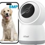 Вътрешна камера за наблюдение ieGeek SC1 Pro 5MP Indoor Surveillance Camera Dual-Band WiFi