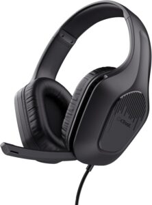 Геймърски слушалки Trust Gaming GXT 415 Zirox Gaming Headset PC, Xbox, PS4, PS5 Black