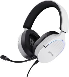 Геймърски слушалки Trust Gaming GXT 490 Fayzo Gaming Headset USB 7.1 Surround Sound White