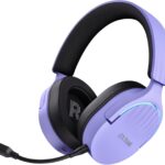 Геймърски слушалки Trust Gaming GXT 491 Fayzo Gaming Headset USB 7.1 Surround Sound Purple