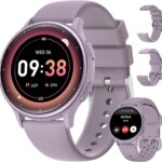 Дамски смарт часовник AIMIUVEI Women's Smart Watch 1.27 Inch Phone Function Lila