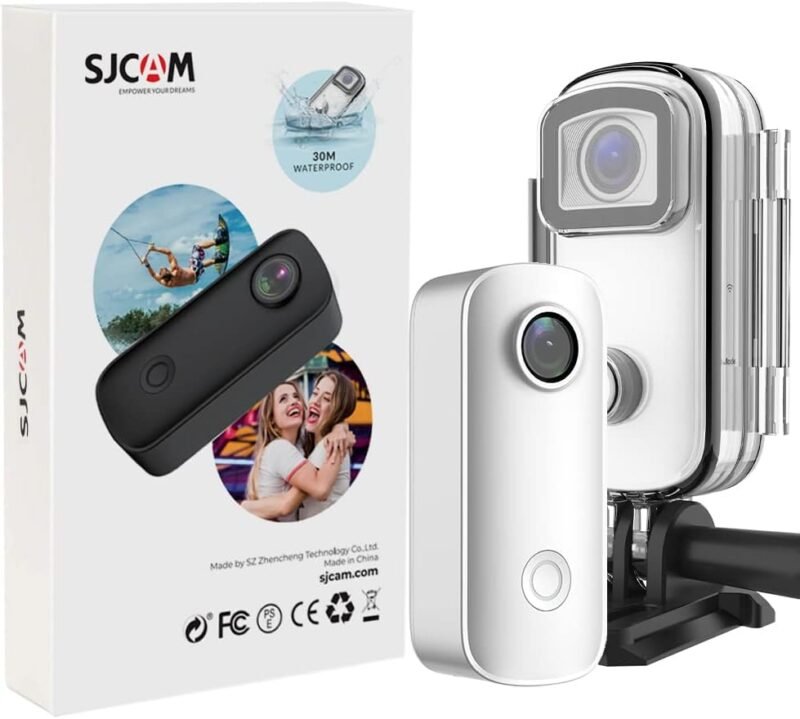 Екшън камера SJCAM C100 Pocket Action Camera 4K30FPS WiFi White