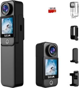 Екшън камера SJCAM C300 Action Camera 4K 2.4G, 5G Dual WiFi 20MP Black